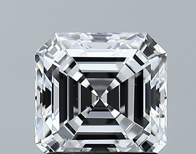 Lab-Grown 1.53 Carat Asscher Cut Diamond color D Clarity VVS1 With GIA Certificate, precious stones, engagement diamonds