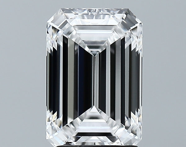 Lab-Grown 2.72 Carat Emerald Cut Diamond color D Clarity VS1 With GIA Certificate, precious stones, engagement diamonds