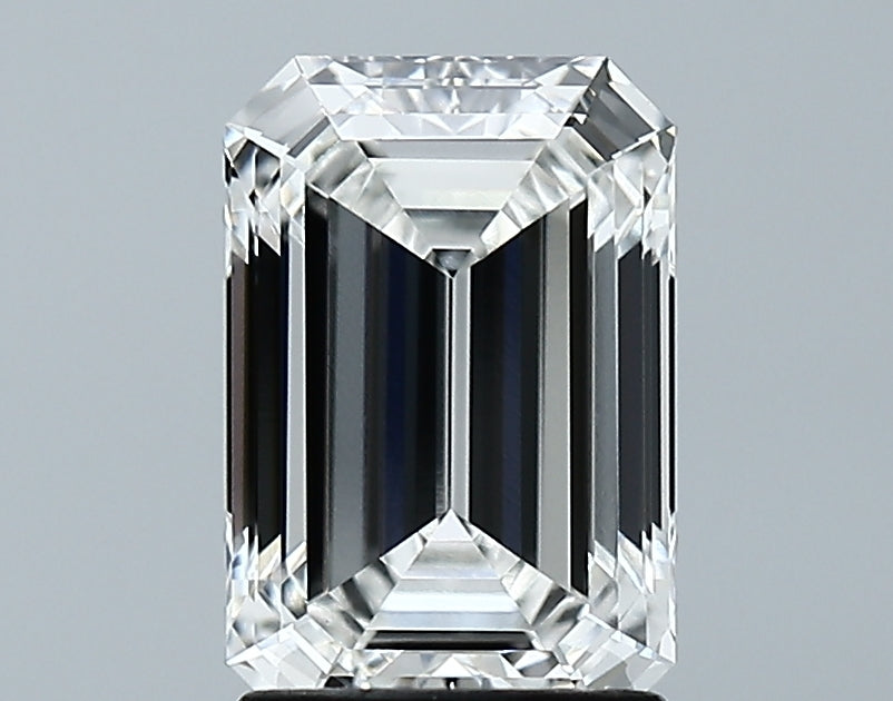 Lab-Grown 2.08 Carat Emerald Cut Diamond color E Clarity VS1, precious stones, engagement diamonds