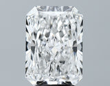 Lab-Grown 3.84 Carat Radiant Cut Diamond color E Clarity VVS2 With GIA Certificate, precious stones, engagement diamonds