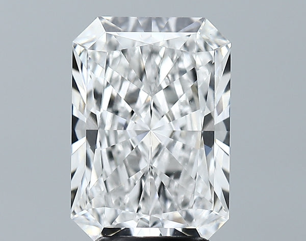 Lab-Grown 3.84 Carat Radiant Cut Diamond color E Clarity VVS2 With GIA Certificate, precious stones, engagement diamonds