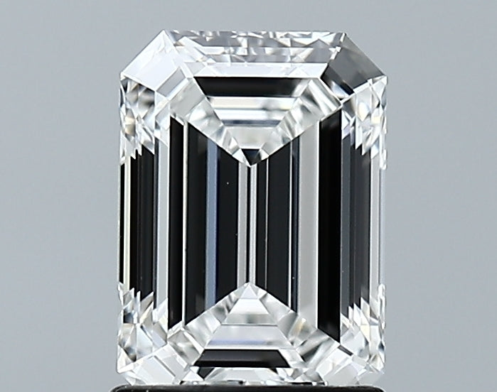 Lab-Grown 1.51 Carat Emerald Cut Diamond color E Clarity VS1 With GIA Certificate, precious stones, engagement diamonds