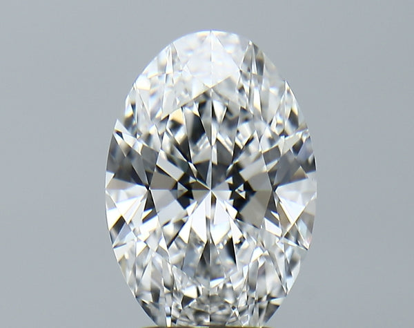 Lab-Grown 3.10 Carat Oval Shape Diamond color D Clarity VVS2, precious stones, engagement diamonds