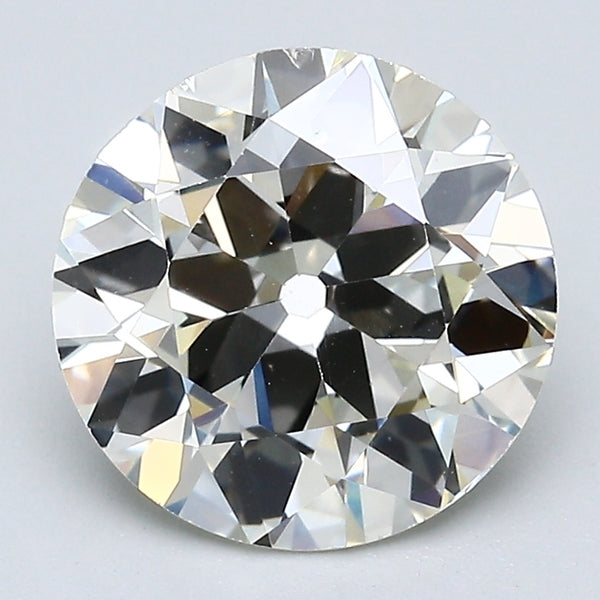 3.22 Carat Old European Cut Diamond color L Clarity SI1, natural diamonds, precious stones, engagement diamonds