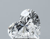 Lab-Grown 1.66 Carat Heart Shape Diamond color D Clarity VVS1 With GIA Certificate, precious stones, engagement diamonds