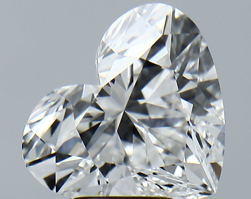 Lab-Grown 4.21 Carat Heart Shape Diamond color E Clarity VVS2 With GIA Certificate, precious stones, engagement diamonds