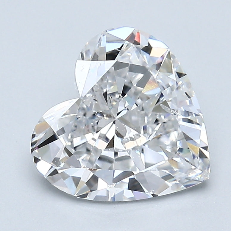 2.09 Carat Heart Shape Natural Mined Diamond E Color SI1 Clarity With GIA Certificate, natural diamonds, precious stones, engagement diamonds
