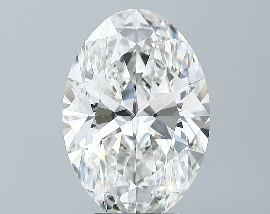Lab-Grown 4.06 Carat Oval Shape Diamond color G Clarity VS1 With GIA Certificate, precious stones, engagement diamonds