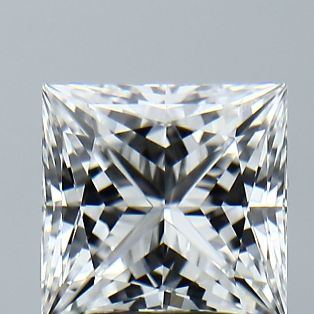 Lab-Grown 2.62 Carat Princess Cut Diamond color E Clarity VVS2, precious stones, engagement diamonds
