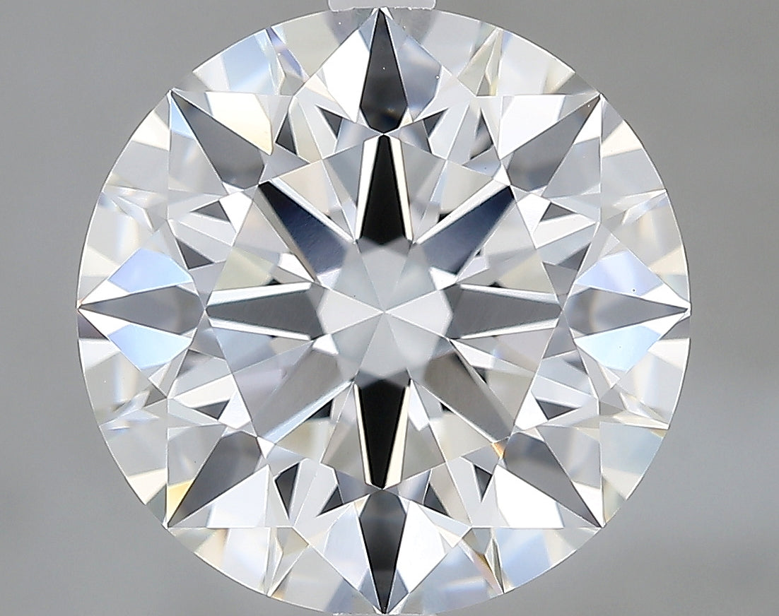 Lab-Grown 5.06 Carat Round Brilliant Diamond color E Clarity VVS2, precious stones, engagement diamonds