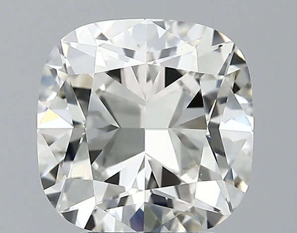 Lab-Grown 2.90 Carat Cushion Modified Brilliant Cut Diamond color I Clarity VVS2 With GIA Certificate, precious stones, engagement diamonds