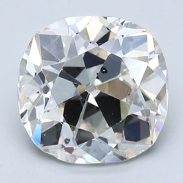 4.07 Carat Old Miner Cut Engagement Natural Mined Diamond I Color SI1 Clarity With GIA Certificate, natural diamonds, precious stones, engagement diamonds