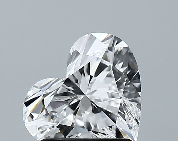 Lab-Grown 1.50 Carat Heart Shape Diamond color D Clarity VS1 With GIA Certificate, precious stones, engagement diamonds
