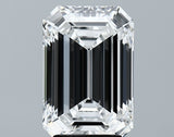 Lab-Grown 3.68 Carat Emerald Cut Diamond color E Clarity VS1 With GIA Certificate, precious stones, engagement diamonds