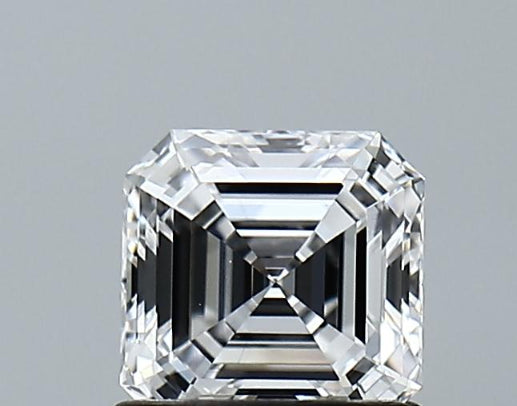 Lab-Grown 1.00 Carat Square Emerald Cut Diamond color E Clarity VVS2 With GIA Certificate, precious stones, engagement diamonds