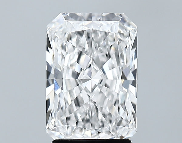 Lab-Grown 2.41 Carat Radiant Cut Diamond color E Clarity VS1 With GIA Certificate, precious stones, engagement diamonds