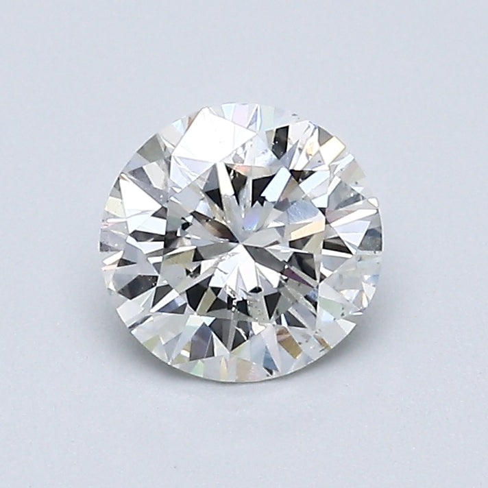 0.86 Carat Round Brilliant Natural Mined Diamond H Color I1 Clarity With GIA Certificate, natural diamonds, precious stones, engagement diamonds