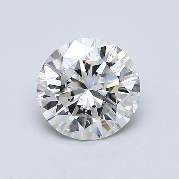 0.86 Carat Round Brilliant Natural Mined Diamond H Color I1 Clarity With GIA Certificate, natural diamonds, precious stones, engagement diamonds
