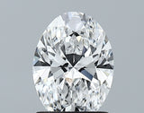 Lab-Grown 1.41 Carat Oval Shape Diamond color D Clarity VVS2 With GIA Certificate, precious stones, engagement diamonds