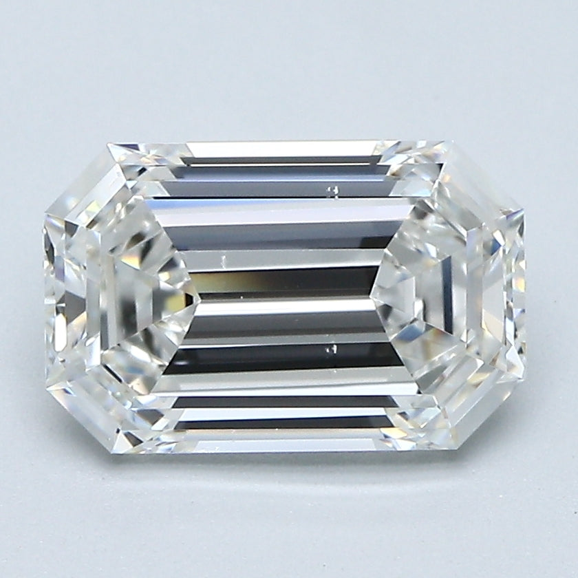 1.66 Carat Emerald Cut Natural Mined Diamond F Color SI1 Clarity With GIA Certificate, natural diamonds, precious stones, engagement diamonds