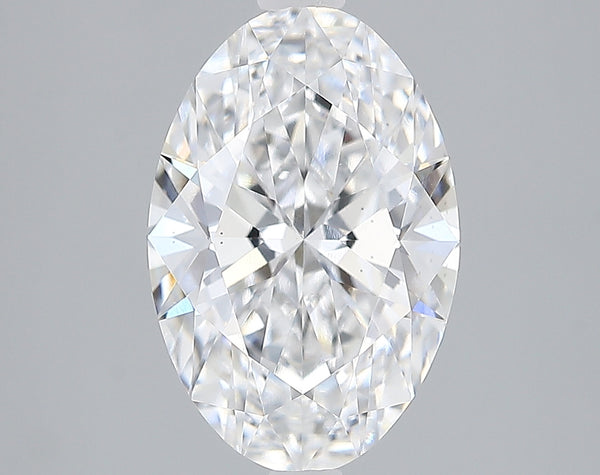 Lab-Grown 2.34 Carat Oval Shape Diamond color D Clarity VS2, precious stones, engagement diamonds