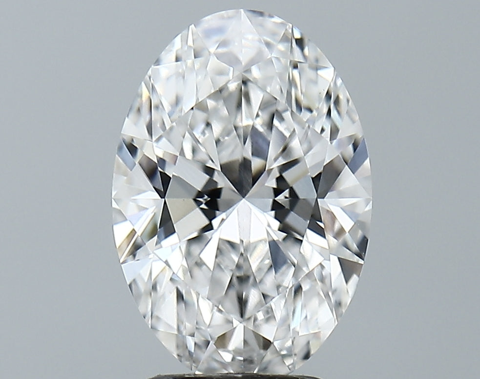 Lab-Grown 2.77 Carat Oval Shape Diamond color E Clarity VS1 With GIA Certificate, precious stones, engagement diamonds