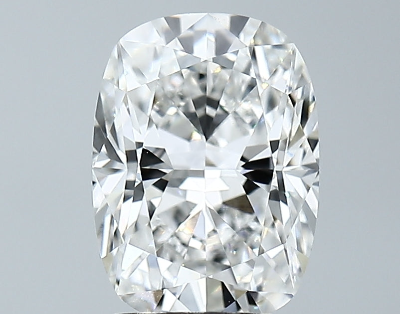 Lab-Grown 2.79 Carat Cushion Brilliant Diamond color D Clarity VVS2, precious stones, engagement diamonds