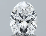 Lab-Grown 1.01 Carat Oval Shape Diamond color D Clarity VVS2 With GIA Certificate, precious stones, engagement diamonds