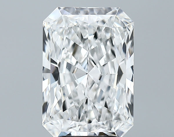 Lab-Grown 3.86 Carat Radiant Cut Diamond color E Clarity VS1 With GIA Certificate, precious stones, engagement diamonds