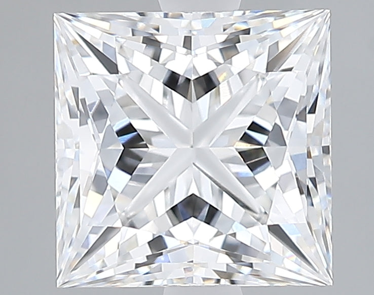 Lab-Grown 2.24 Carat Princess Cut Diamond color D Clarity VVS2 With GIA Certificate, precious stones, engagement diamonds