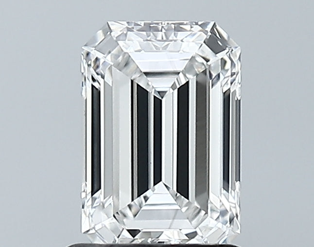 Lab-Grown 1.10 Carat Emerald Cut Diamond color E Clarity VS1, precious stones, engagement diamonds