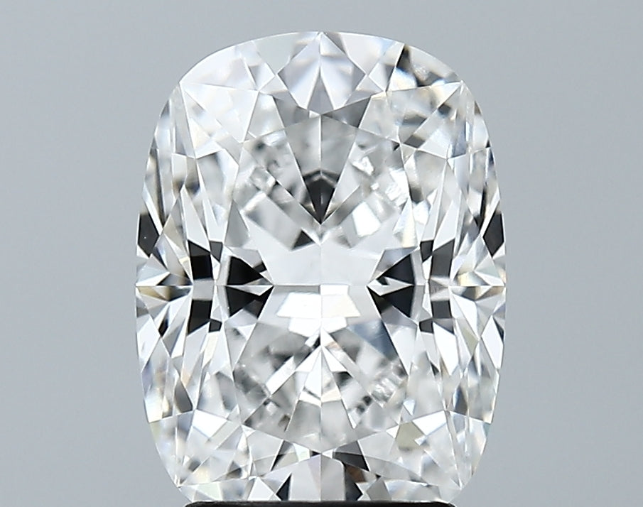 Lab-Grown 3.09 Carat Cushion Brilliant Diamond color E Clarity VVS1 With GIA Certificate, precious stones, engagement diamonds