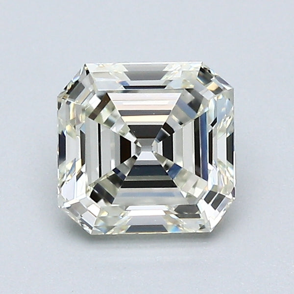 1.09 Carat Asscher Cut Natural Mined Diamond K Color VVS1 Clarity With GIA Certificate, natural diamonds, precious stones, engagement diamonds