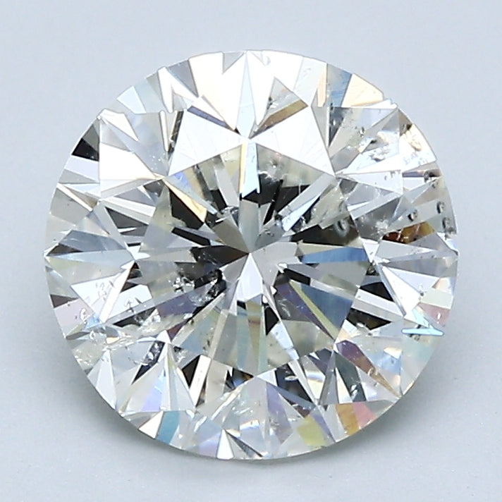 2.62 Ct Round Brilliant Diamond J-I2 Loose Natural GIA Certified, natural diamonds, precious stones, engagement diamonds