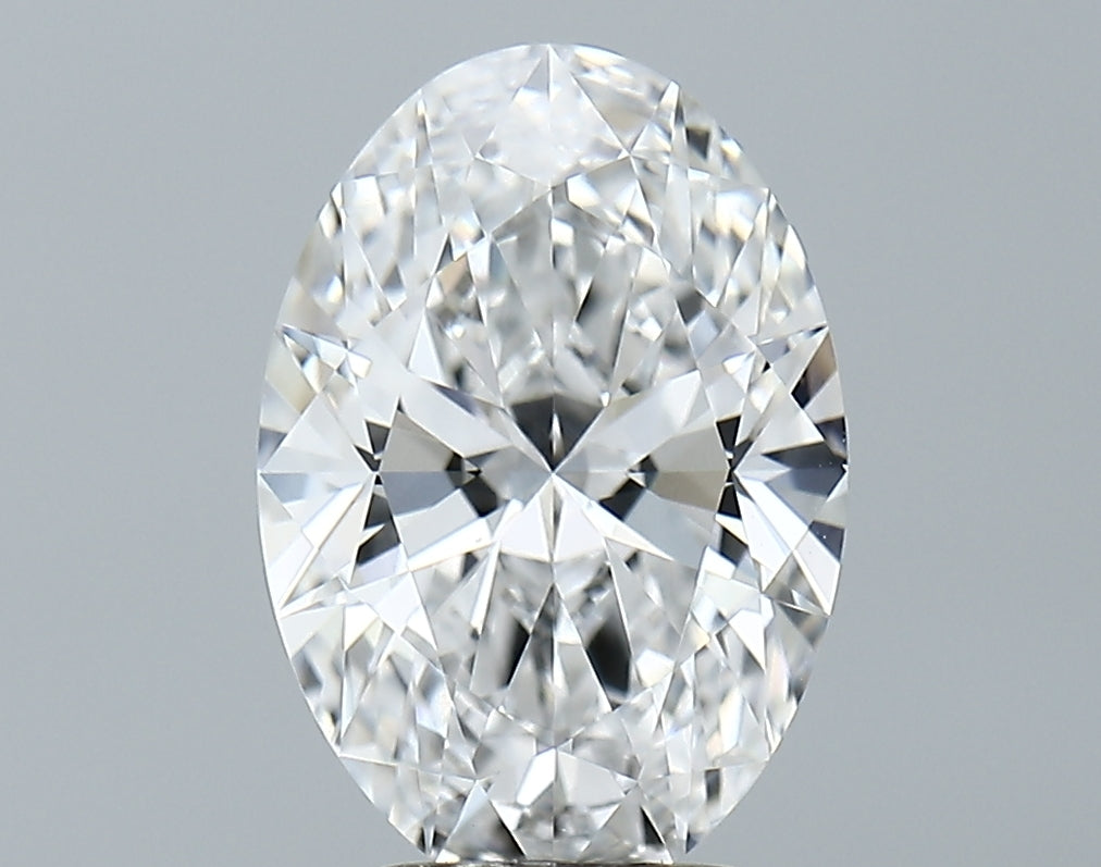 Lab-Grown 2.91 Carat Oval Shape Diamond color D Clarity VVS2 With GIA Certificate, precious stones, engagement diamonds