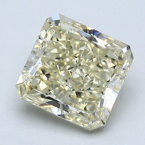 1.66 Carat Radiant Cut Natural Mined Diamond Fancy Light Brownish Yellow Color VS1 Clarity With GIA Certificate, natural diamonds, precious stones, engagement diamonds