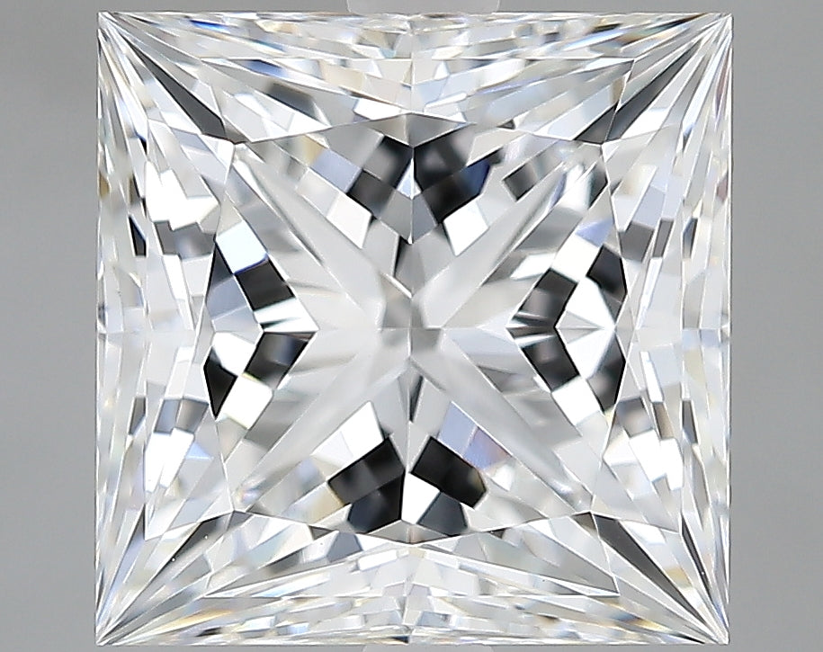 Lab-Grown 4.30 Carat Princess Cut Diamond color E Clarity VVS2, precious stones, engagement diamonds