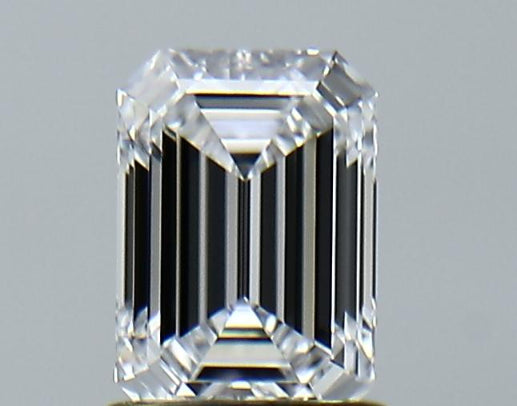 Lab-Grown 1.02 Carat Emerald Cut Diamond color D Clarity VS1 With GIA Certificate, precious stones, engagement diamonds