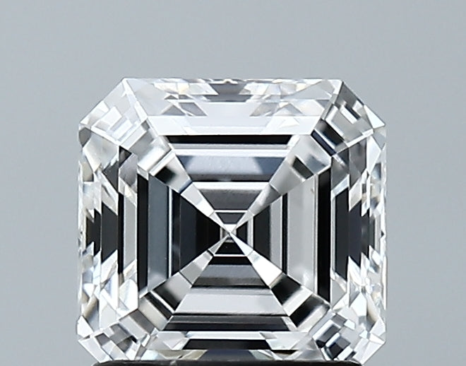 Lab-Grown 1.53 Carat Asscher Cut Diamond color E Clarity VS1 With GIA Certificate, precious stones, engagement diamonds