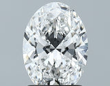 Lab-Grown 1.59 Carat Oval Shape Diamond color E Clarity VVS1 With GIA Certificate, precious stones, engagement diamonds