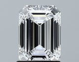 Lab-Grown 1.43 Carat Emerald Cut Diamond color D Clarity VVS1 With GIA Certificate, precious stones, engagement diamonds