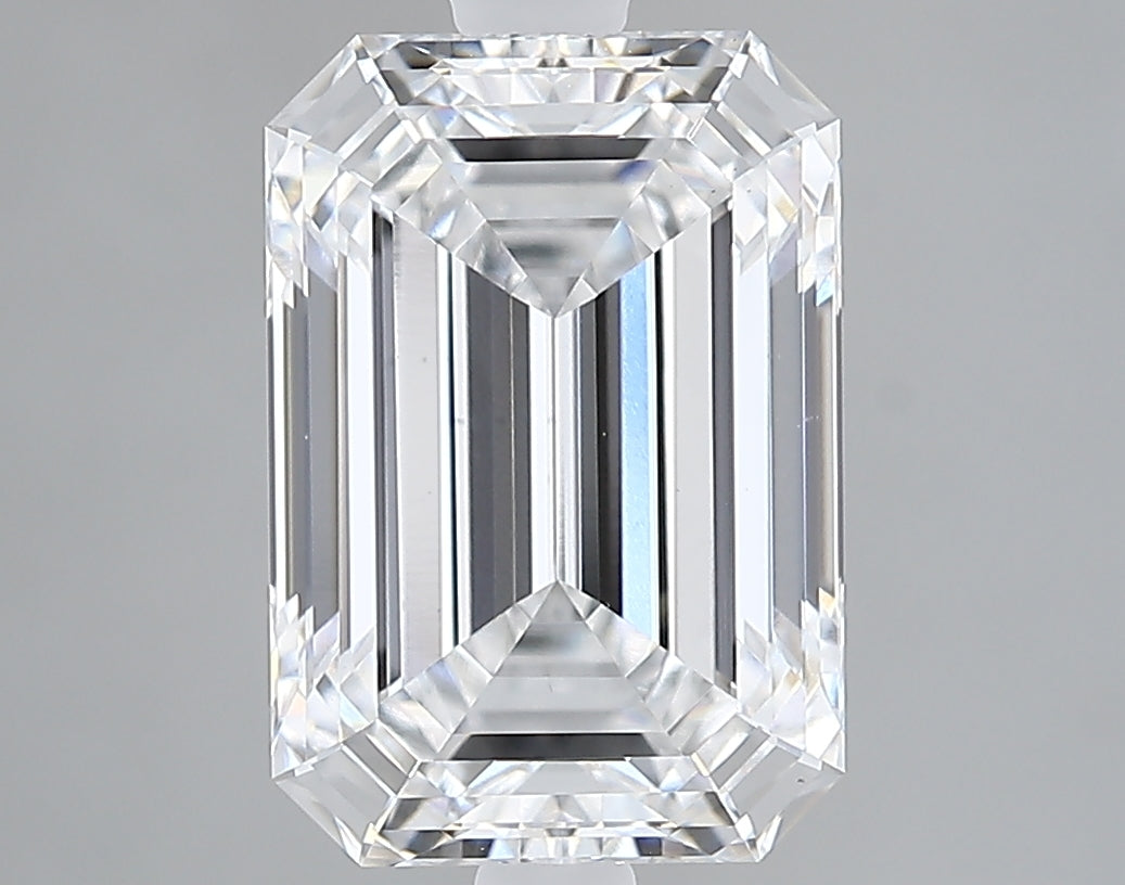 Lab-Grown 3.09 Carat Emerald Cut Diamond color D Clarity VS2 With GIA Certificate, precious stones, engagement diamonds