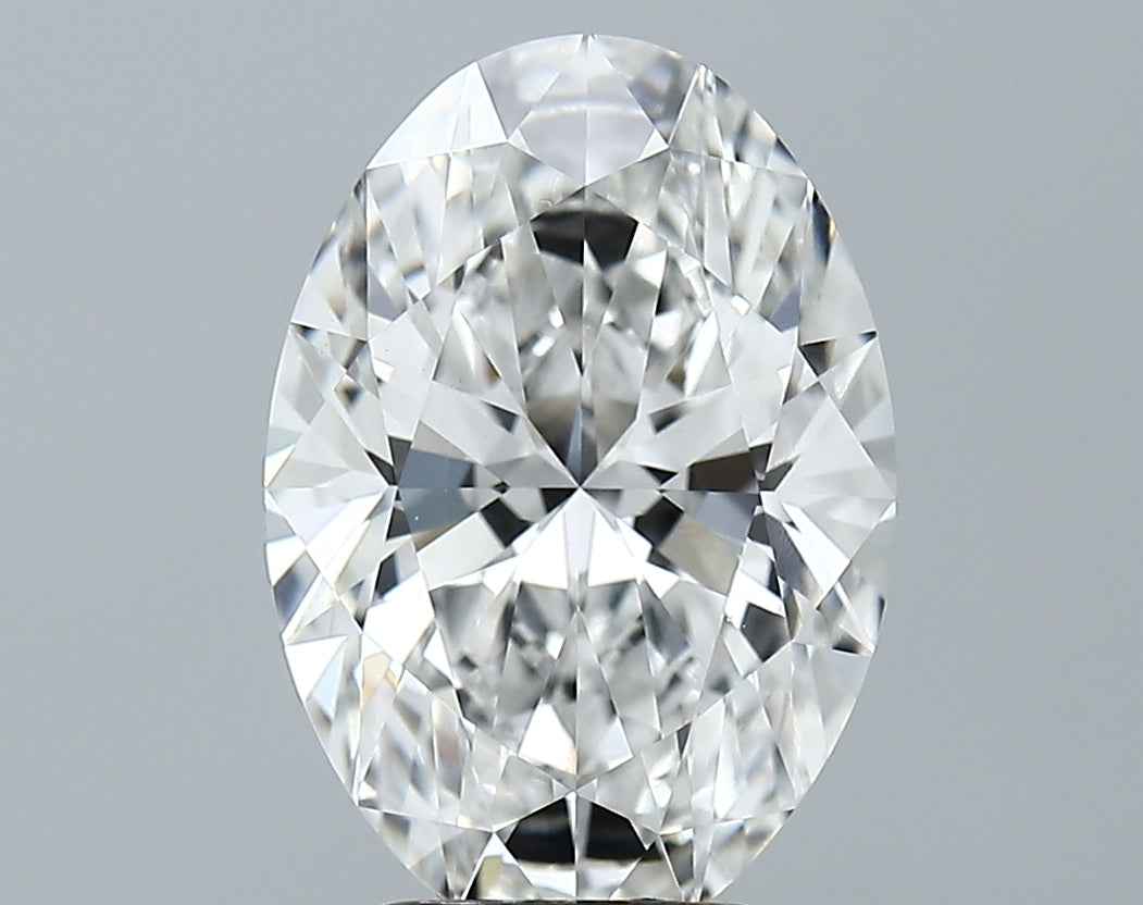 Lab-Grown 3.65 Carat Oval Shape Diamond color E Clarity VVS2, precious stones, engagement diamonds