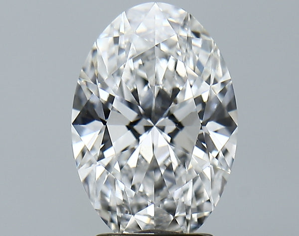 Lab-Grown 2.85 Carat Oval Shape Diamond color E Clarity VVS2, precious stones, engagement diamonds