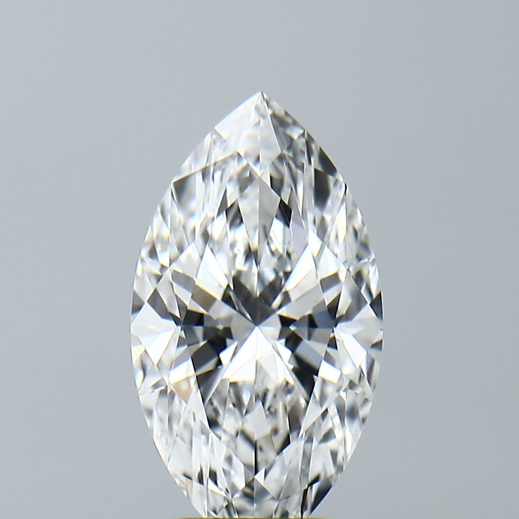 Lab-Grown 2.68 Carat Marquis Shape Diamond color E Clarity VVS2, precious stones, engagement diamonds
