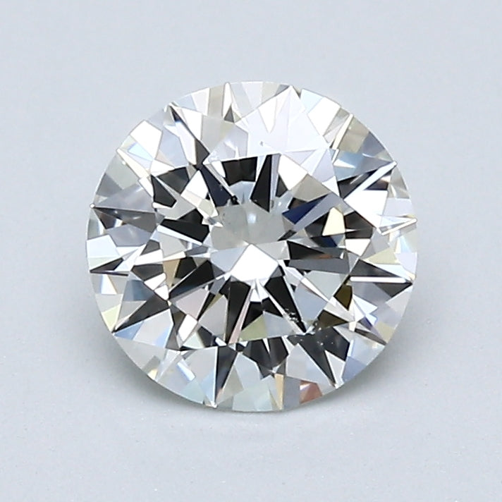 1.01 Carat Round Brilliant Natural Mined Diamond I Color SI1 Clarity With GIA Certificate, natural diamonds, precious stones, engagement diamonds
