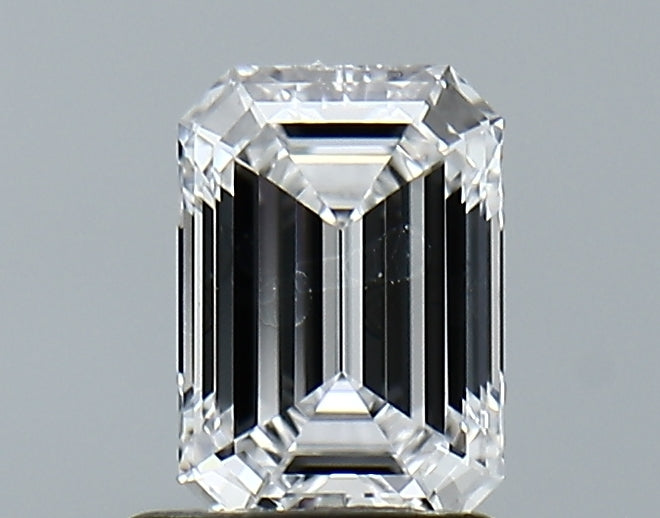 Lab-Grown 1.01 Carat Emerald Cut Diamond color D Clarity IF, precious stones, engagement diamonds
