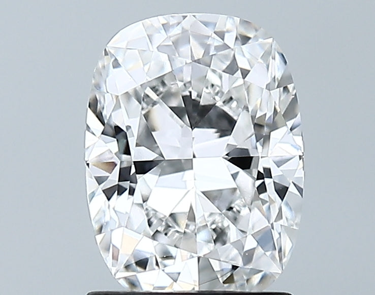 Lab-Grown 1.59 Carat Cushion Modified Brilliant Cut Diamond color E Clarity VS1 With GIA Certificate, precious stones, engagement diamonds