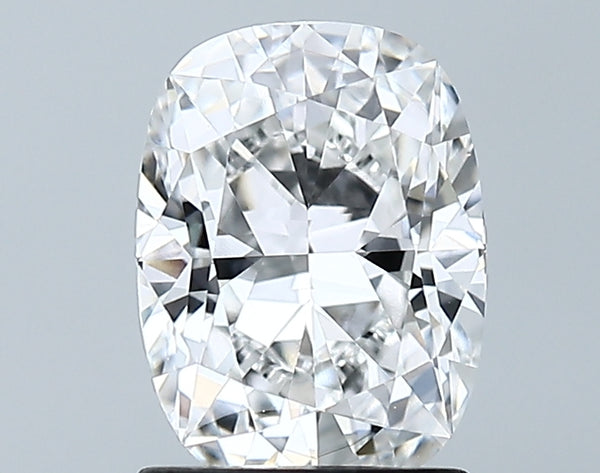Lab-Grown 1.59 Carat Cushion Modified Brilliant Cut Diamond color E Clarity VS1 With GIA Certificate, precious stones, engagement diamonds