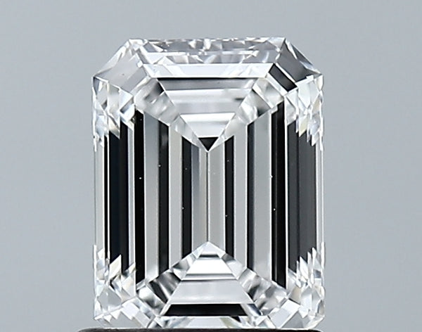 Lab-Grown 1.20 Carat Emerald Cut Diamond color D Clarity VS1 With GIA Certificate, precious stones, engagement diamonds